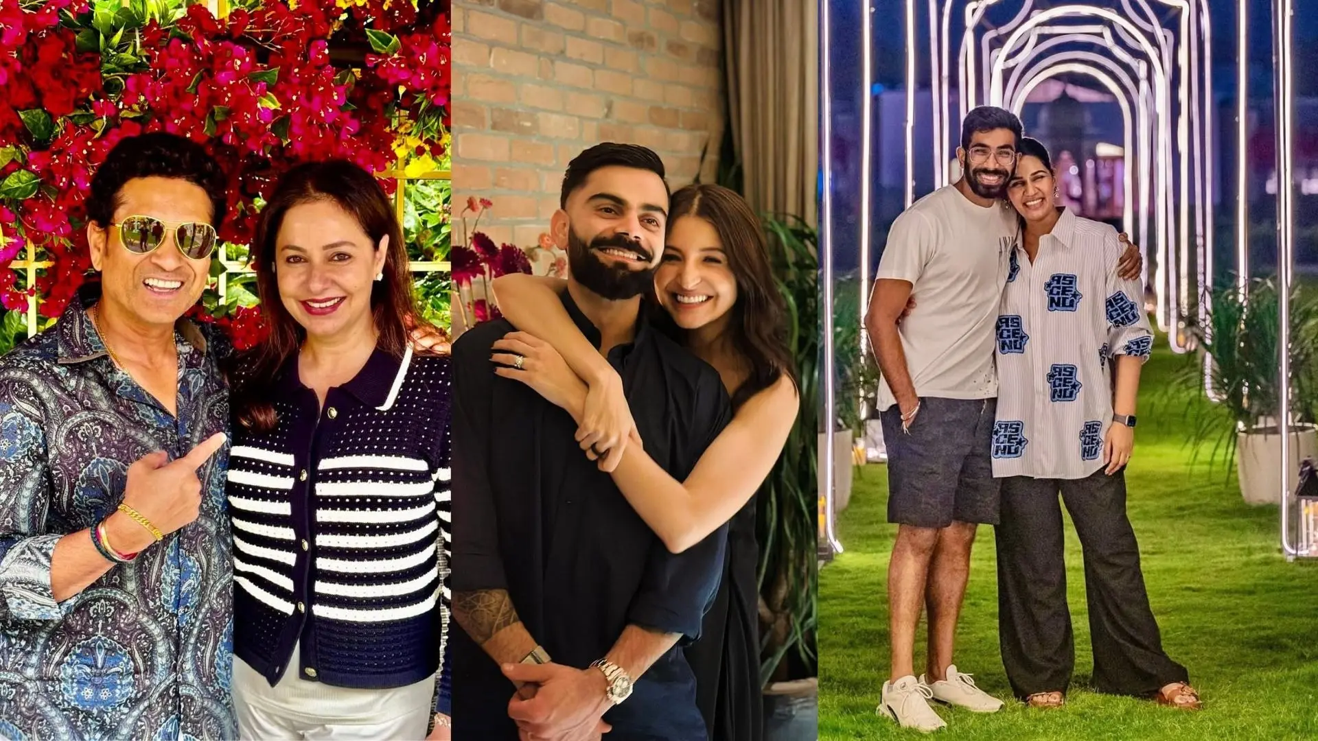 Valentines Day Special Virat Kohli Sachin tendulkar Jasprit Bumrah married older womens