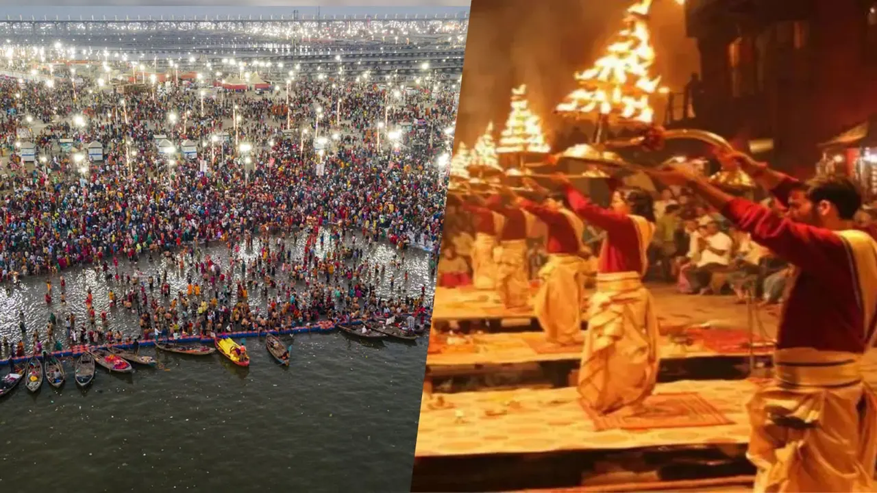 Varanasi Ghat Ganga Aarti