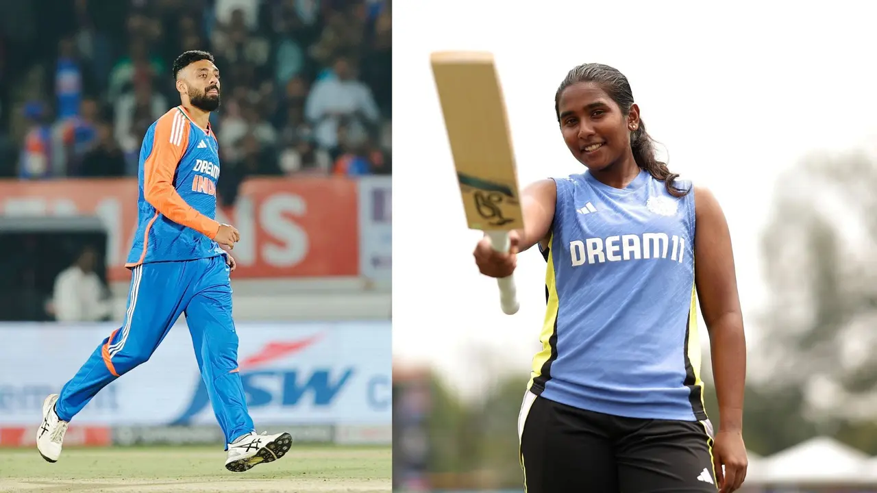 Varun Chakravarthy and Trisha in the running for ICC monthly awards