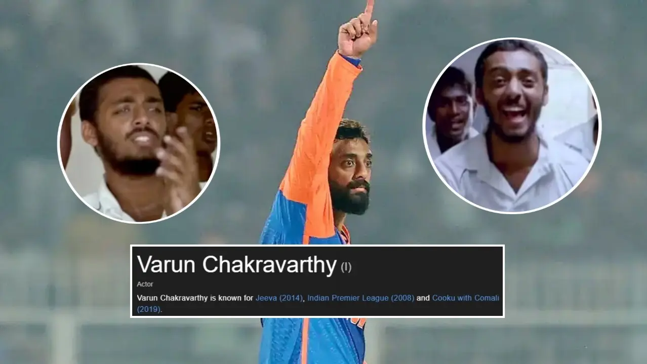 DYK Star Bowler Varun Chakravarthy Debuted As An Actor Before Cricketer, Made A Cameo Appearance In Tamil Film Jeeva? Varun Chakravarthy's acting stint in limelight