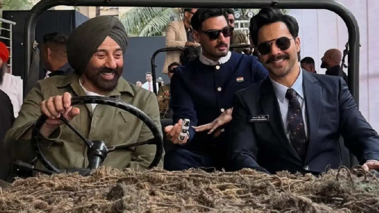 Varun Dhawan and Sunny Deol in Border 2