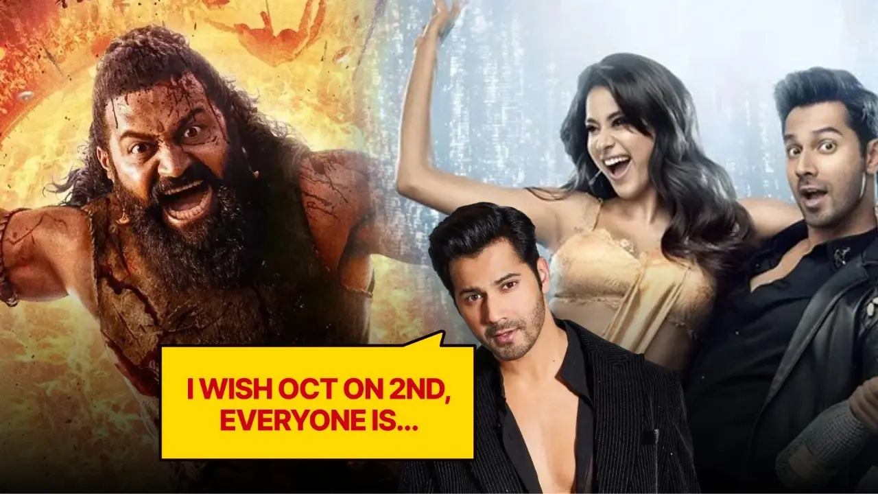 Varun Dhawan Has A Solid Response To Fan Asking 'Kantara Se Darr Nhi Lagra?' Ahead Of Sunny Sanskari Ki Tulsi Kumari's Clash With Rishabh Shetty’s Film Varun Dhawan on Sunny Sanskari Ki Tulsi Kumari clashing with Kantara
