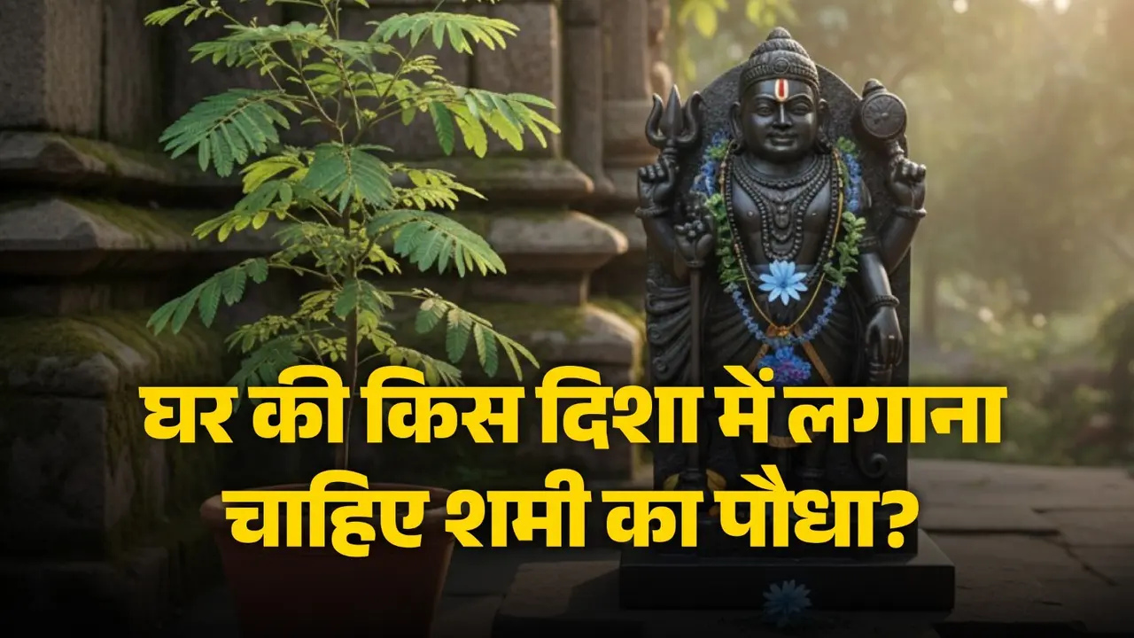 Shami Plant Vastu Tips: घर की किस दिशा में लगाना चाहिए शमी का पौधा? गलत दिशा बढ़ा सकती है जीवन की कठिनाइयां, जानें वास्तु नियम vastu tips correct direction to place shami plant to impress lord shani dev vastu upay dosh