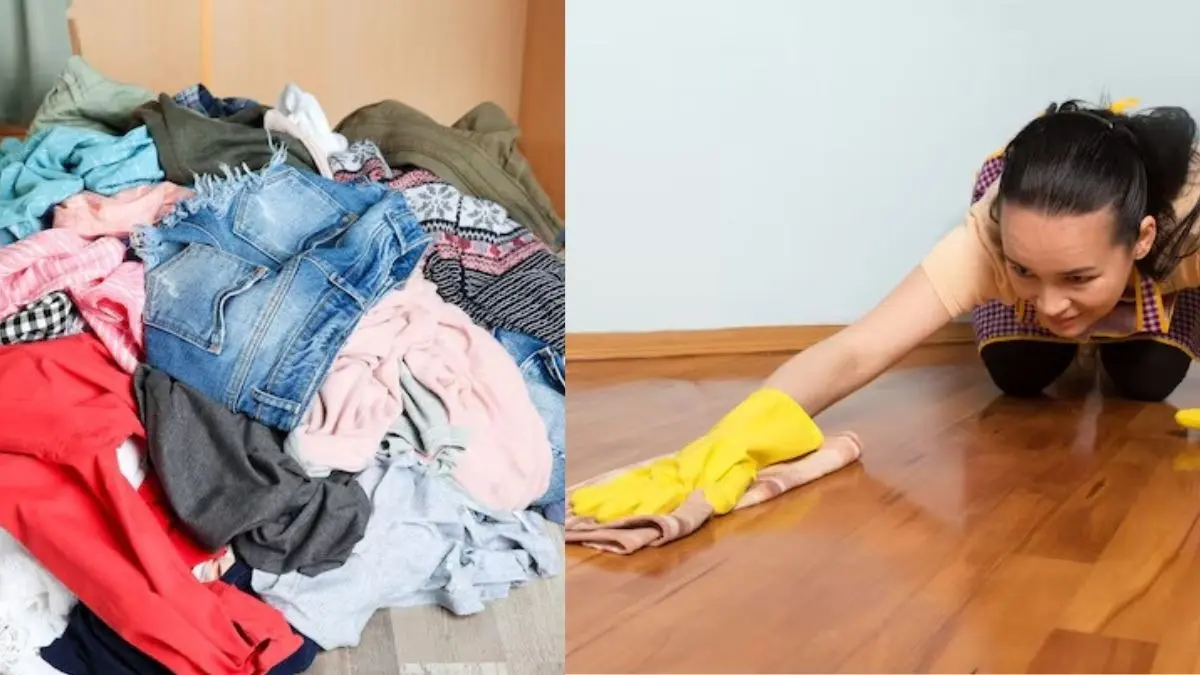 Vastu Tips For Happy Life: घर-परिवार पर भारी पड़ सकता है पुराने कपड़े से पोछा लगाना, जानें क्या कहता है वास्तु शास्त्र vastu tips Mopping the floor with old clothes know what Vastu Shastra or dosh