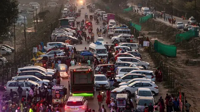 vehicle parking in mahakumbh