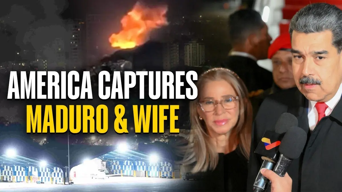 Venezuela President Maduro, Wife Captured By US: Trump In 1st Statement After Massive Airstrikes