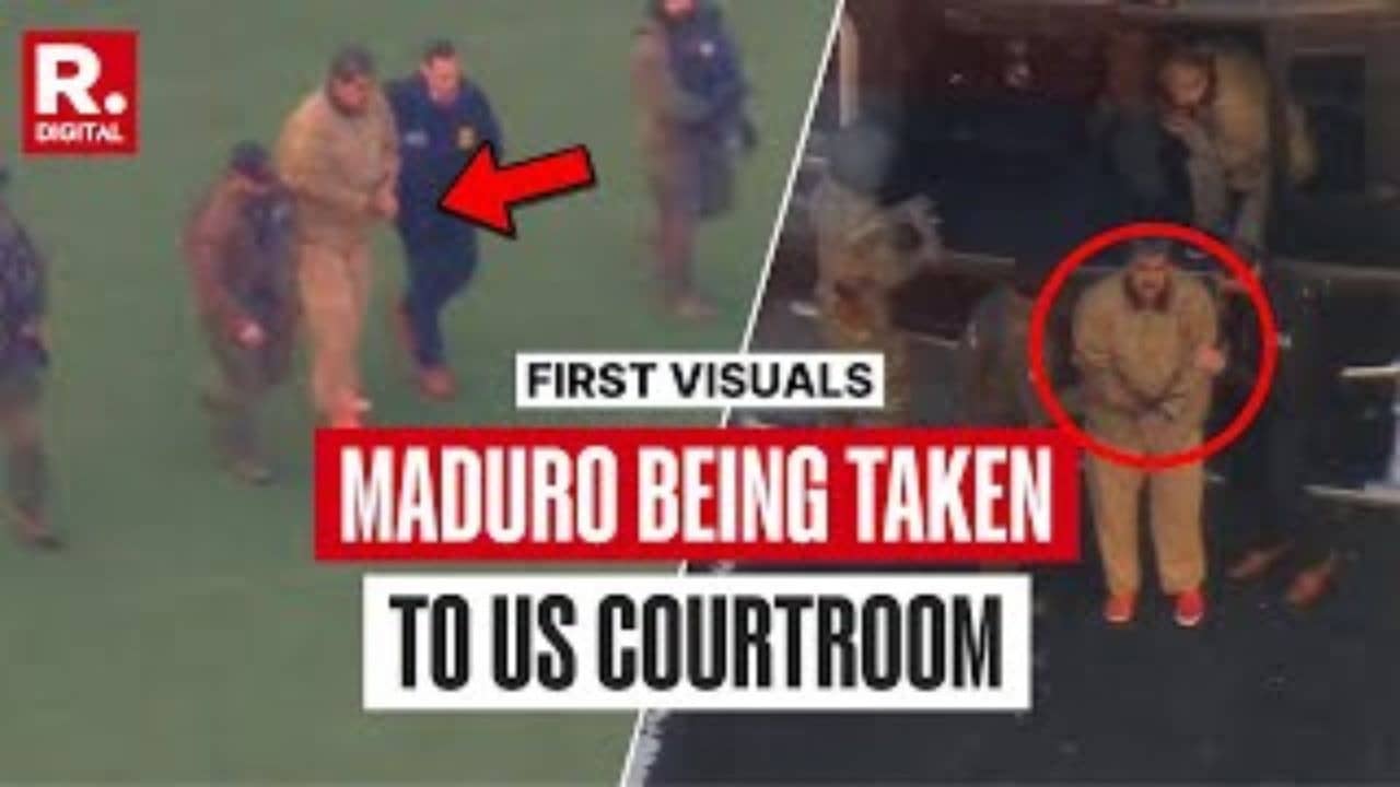 Venezuela's Former President Maduro Makes First Appearance in U.S. Courtroom