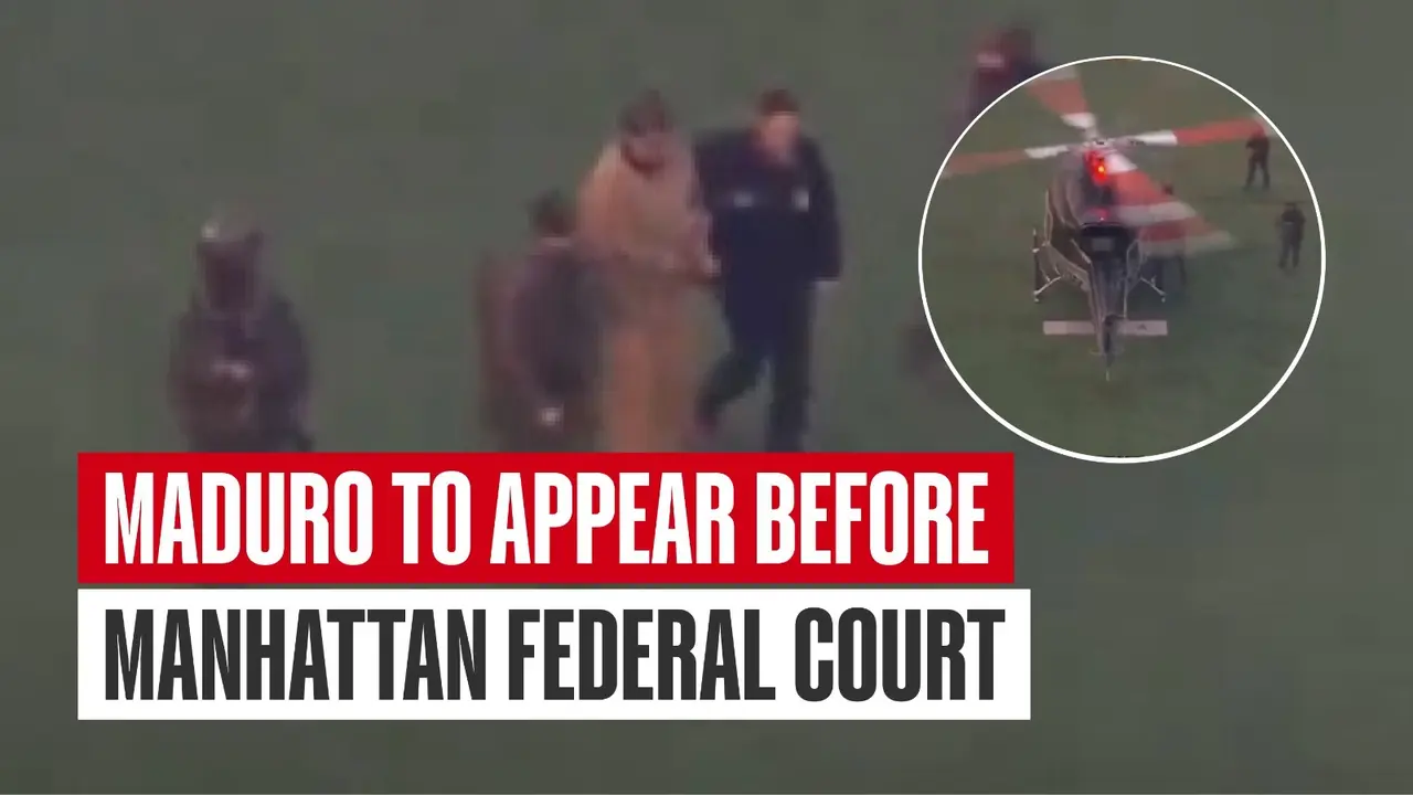 Venezuela's Maduro To Appear Before US Court For The First Time