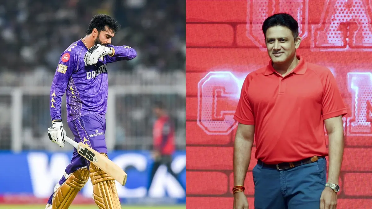 Venkatesh Iyer, Anil Kumble