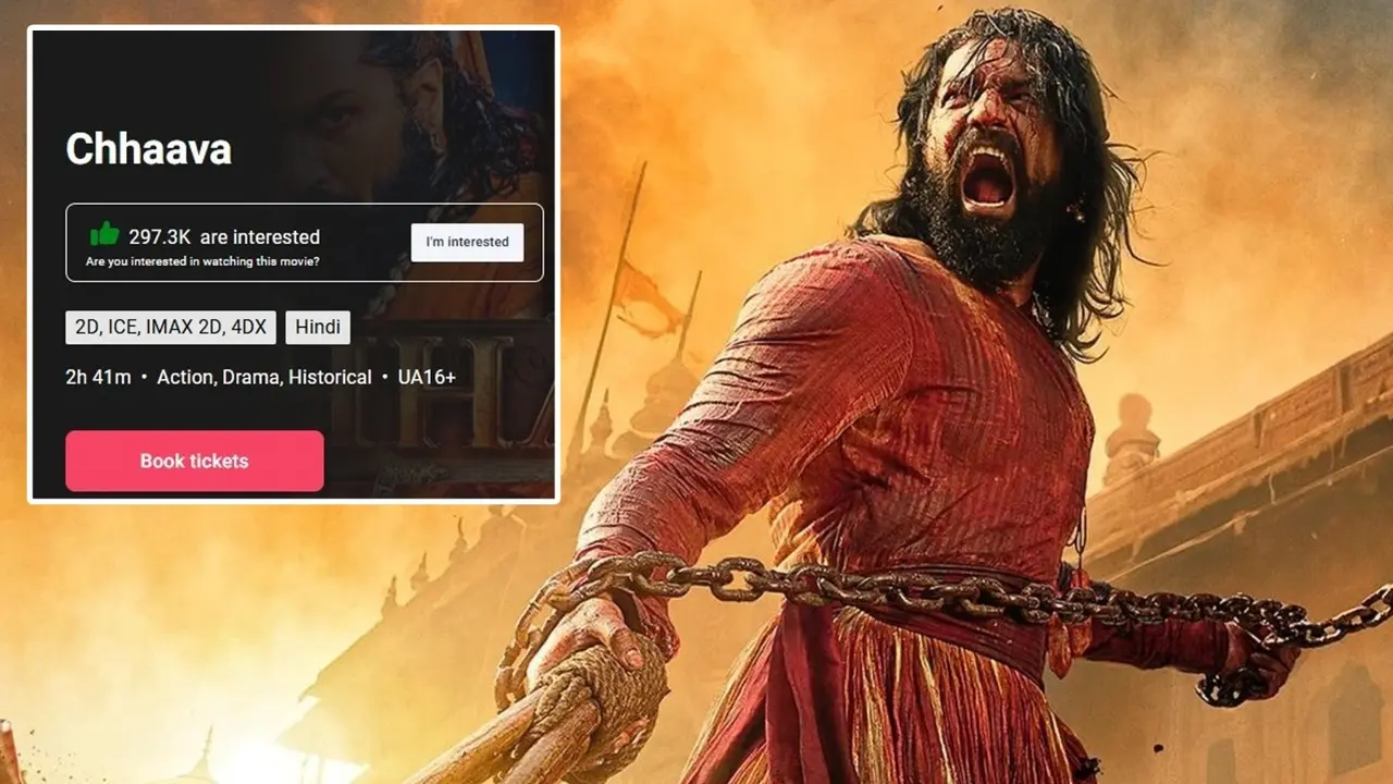 Chhaava Advance Booking Day 1: Rapid Ticket Sales Indicate Strong Start For Vicky's Film Amid Corporate Booking Allegations Vicky Kaushal headlines Chhaava that will release on Feb 14