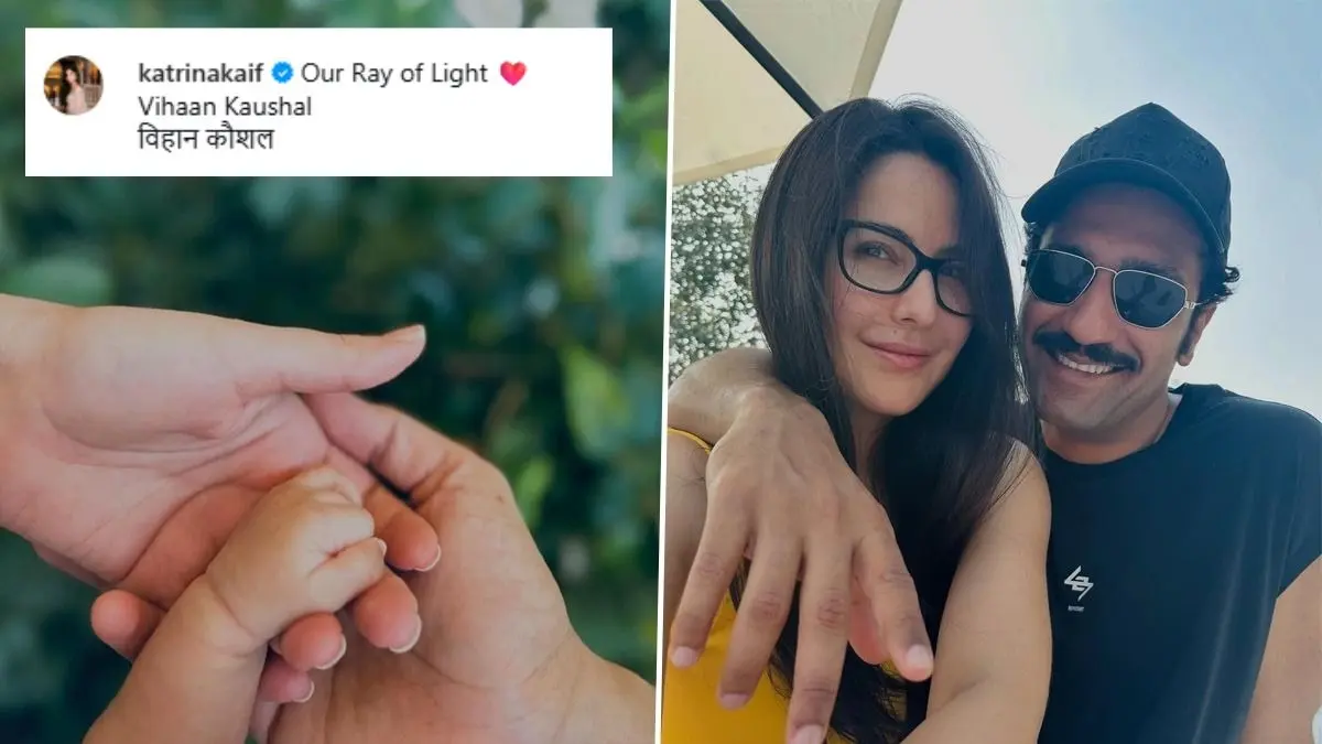 Vicky Kaushal-Katrina Kaif announce baby boy's name
