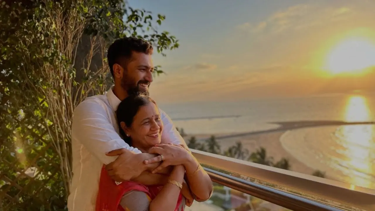 Vicky Kaushal's birhday wish for his 'maate' Veena Kaushal is priceless