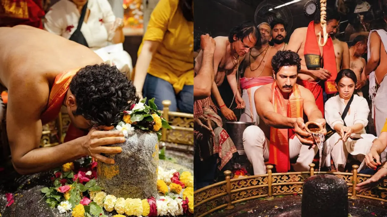 Vicky Kaushal Visits Grishneshwar Temple