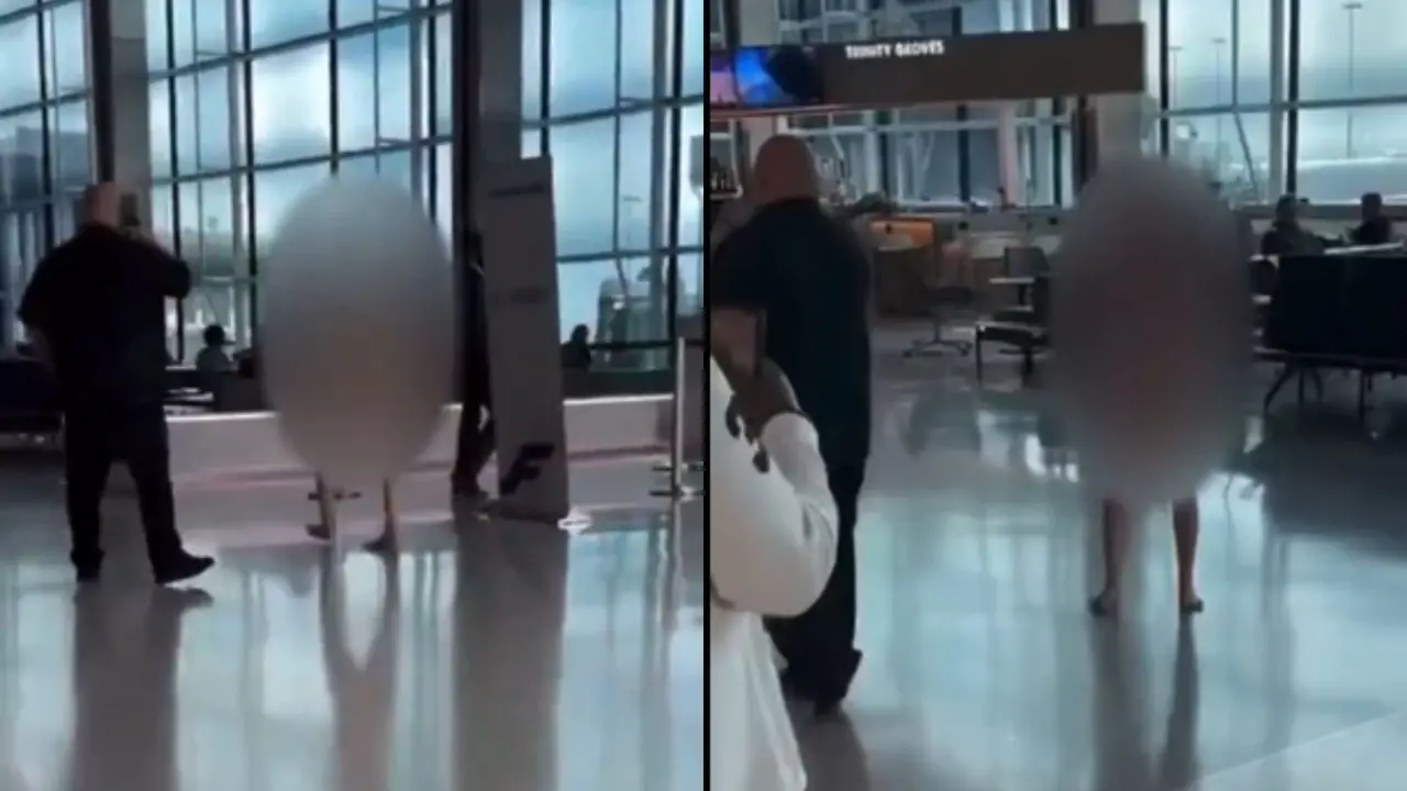 Video: Disturbing Scene at Dallas Airport; Woman Strips Naked, Bites, and Stabs Flyers