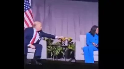 Video: Did Donald Trump ‘Steal’ Journalist’s Water Bottle With No Intention To Drink? Video: Donald Trump ‘Steal’ Journalist’s Water Bottle With No Intention To Drink?