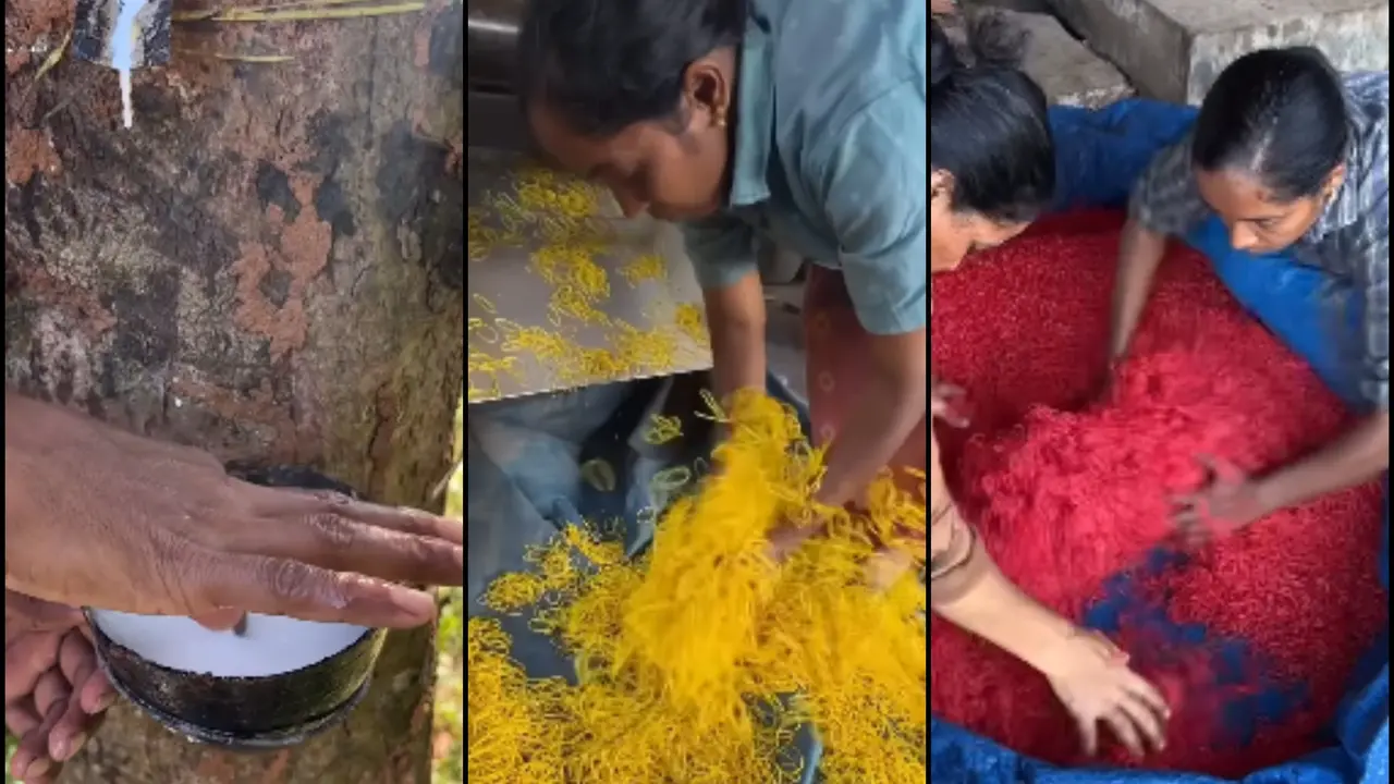 Video Shows Complete Rubber Band Making Process Inside the Factory