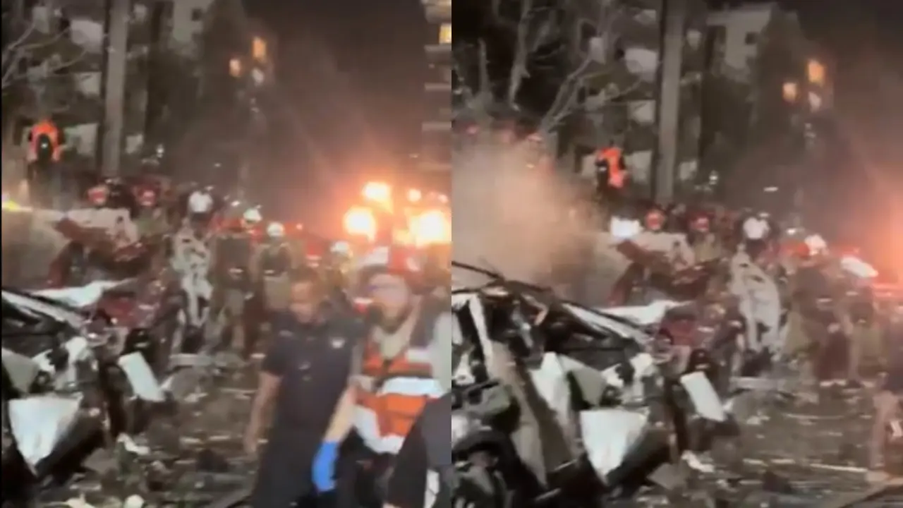 Video Shows Extent of Damage In Israel After Iranian Strike