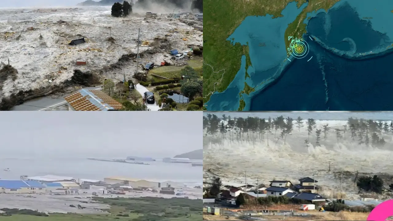 Video: Waves Crash, Streets Flood As Tsunami Hits Russia After 8.8 Quake; India Issues Advisory