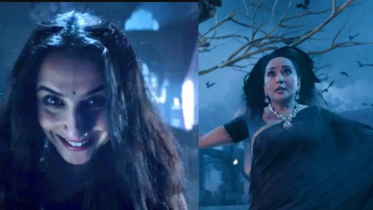 Vidya Balan and Madhuri Dixit as Manjulika