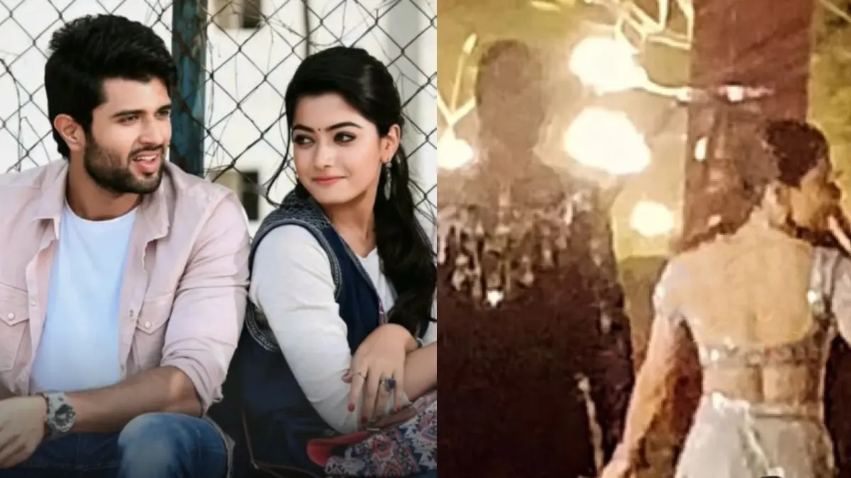 Rashmika-Vijay Wedding: ब्राइड-टू-बी रश्मिका मंदाना ने संगीत पर पहना सिल्वर लहंगा, विजय संग लीक हुई पहली फोटो Vijay Deverakonda and Rashmika Mandanna