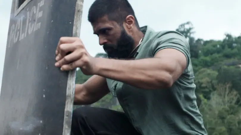 Vijay Deverakonda in action in Kingdom