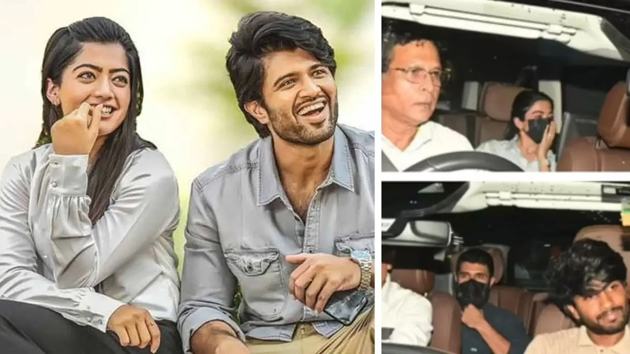 Vijay Deverakonda-Rashmika Mandanna Make Rare Public Appearance Together