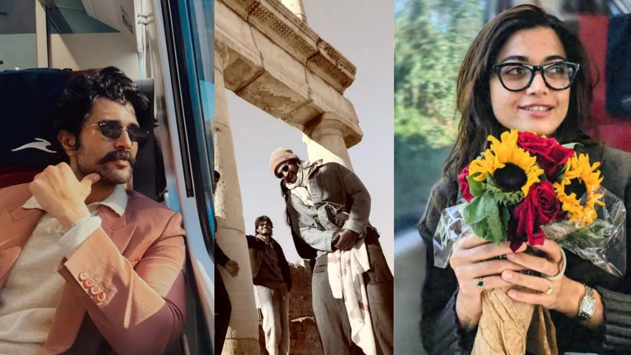 Vijay Deverakonda- Rashmika Mandanna rome vacations photos