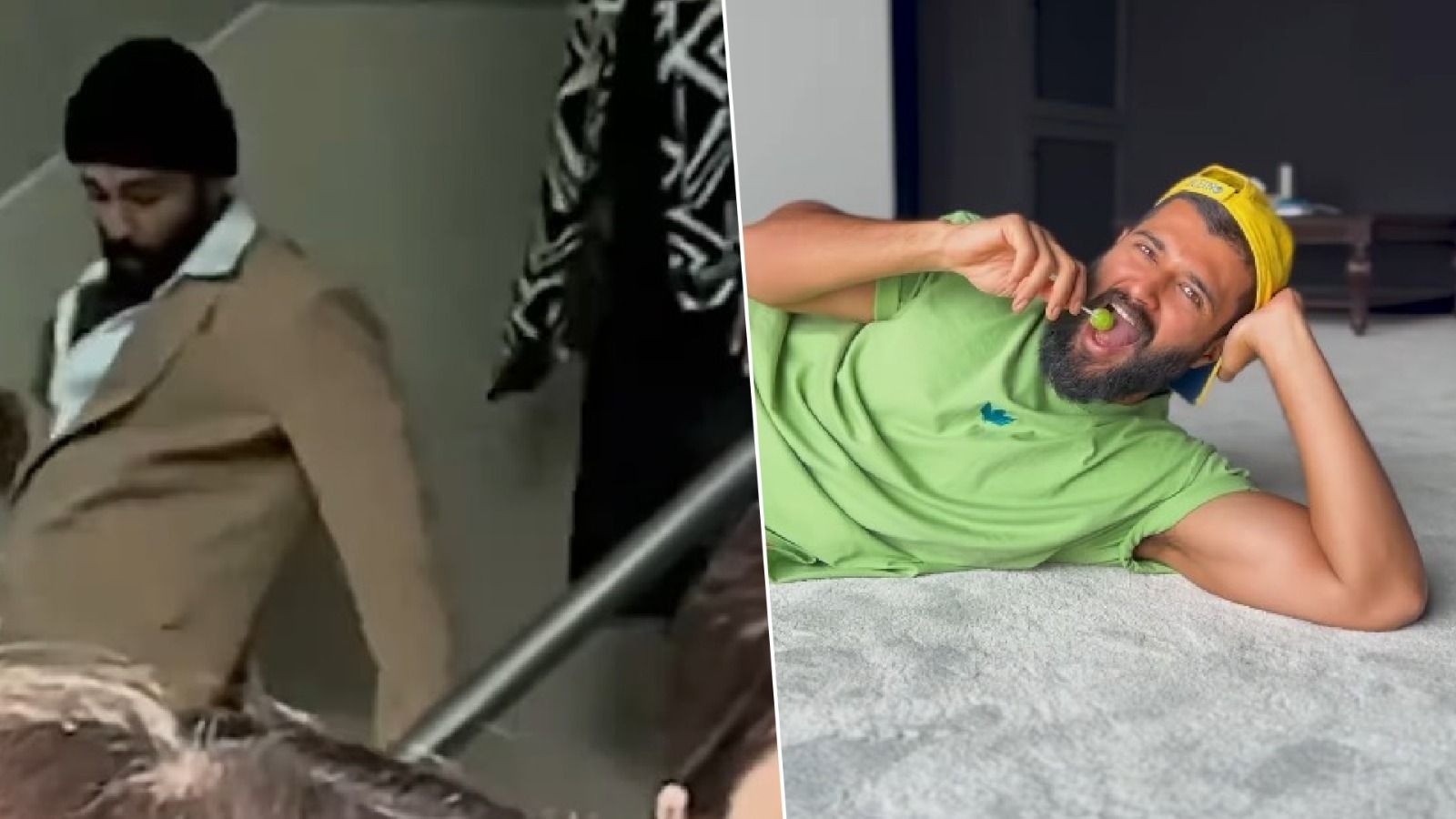 Vijay Deverakonda Gives A Funny Spin To Viral Falling From Stairs Video,  Netizens Call Him 'Savage' | Republic World