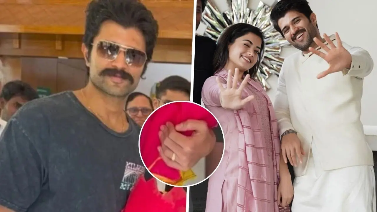 Vijay Flaunts Ring In First Appearance After Engagement To Rashmika