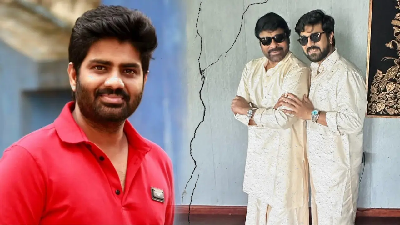 Vijay Kanakamedala allegedly poked fun at Chiranjeevi And Ram Charan.