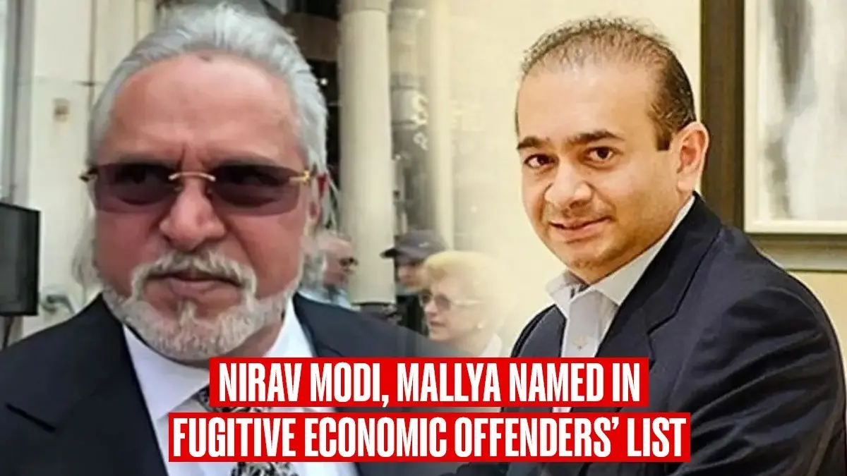 ‘Fugitive Offenders Like Vijay Mallya, Nirav Modi Owe Banks Rs 57,000 Crore’: Centre Reveals List of 15 In Parliament Vijay Mallya, Nirav Modi Among 15 Fugitive Economic Offenders' List