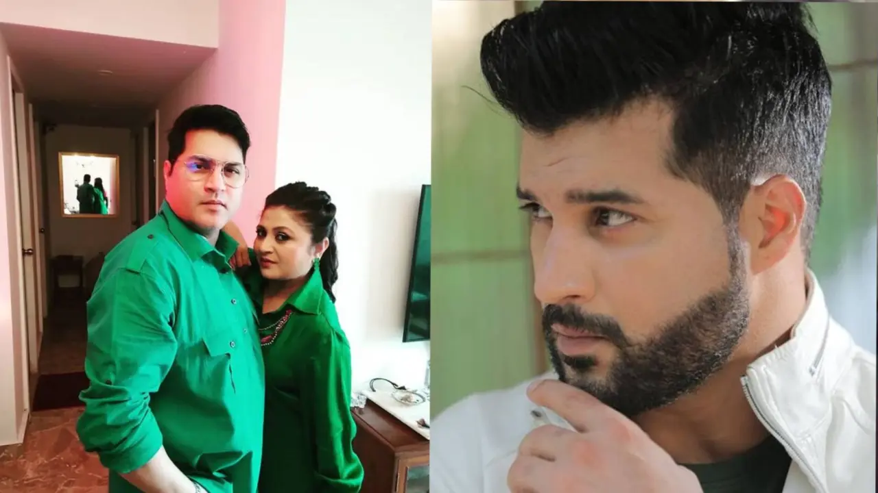 Vikas Sethi with wife Jhanvi Sethi