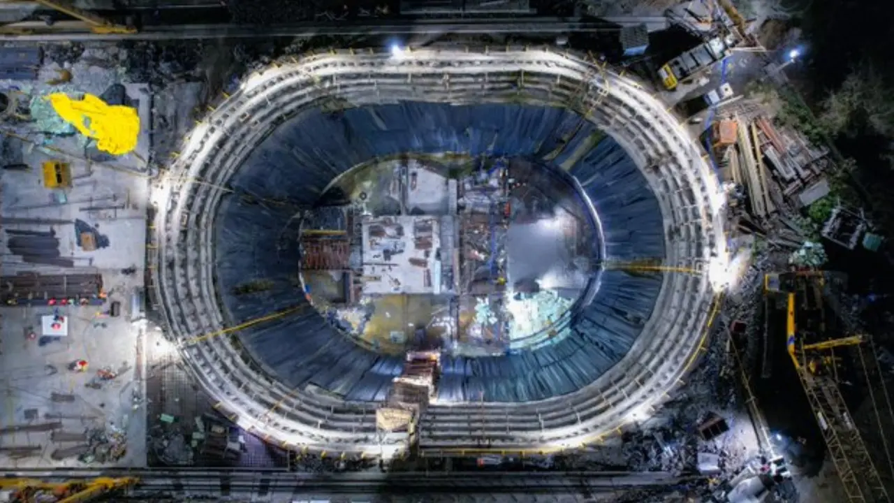 Vikhroli Shaft In Mumbai–Ahmedabad Bullet Train Corridor