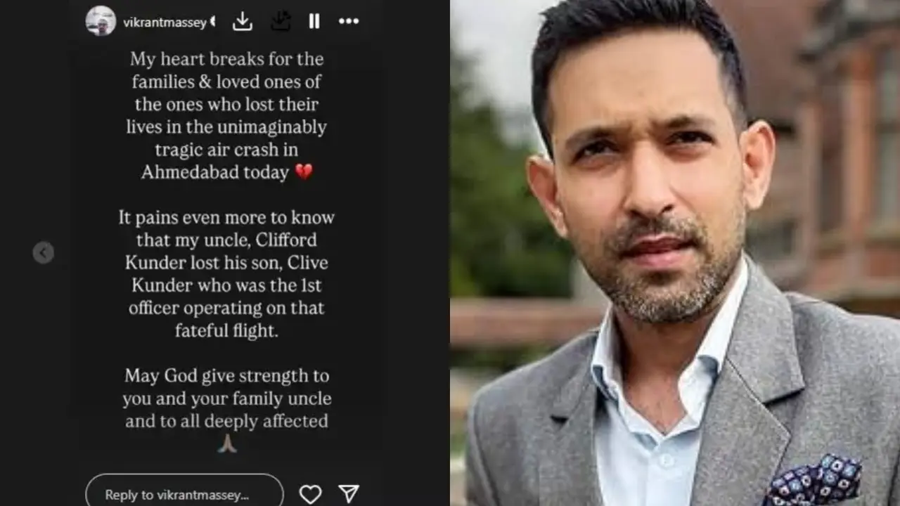 Vikrant Massey Mourns Cousin’s Death Who Was First Officer On AI 171 Ahmedabad-London Flight