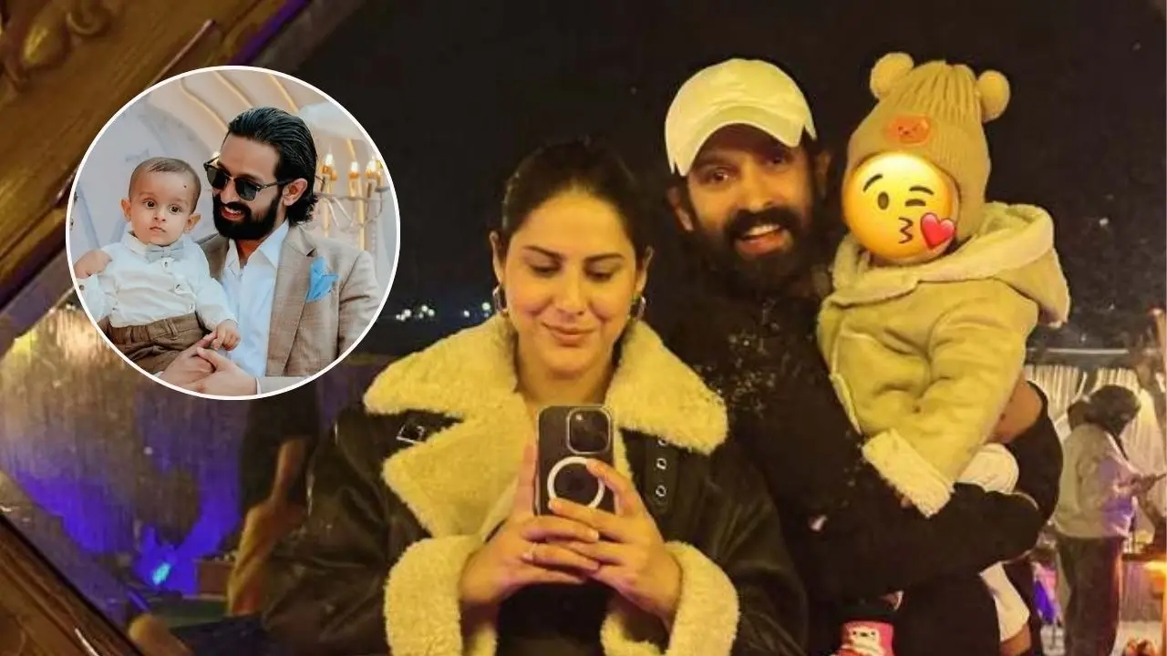 Vikrant Massey, Sheetal Thakur Reveal Son Vardaan's Face On His 1st Birthday - PHOTOS Vikrant-Sheetal Reveal Son Vardaan's Face On His 1st Birthday