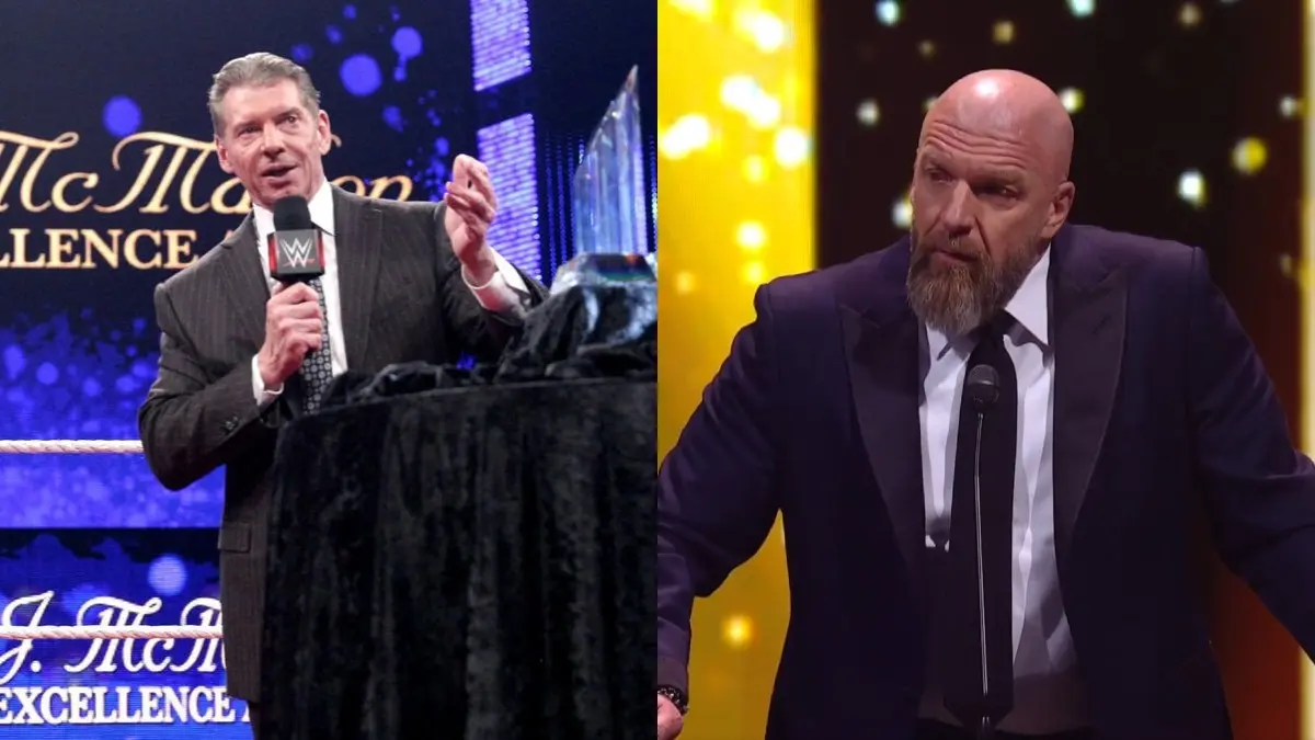 WrestleMania 41: Triple H Name Drops Vince McMahon During Hall Of Fame Speech, Says 'Would Not Be Here Without Him' Vince McMahon, Triple H