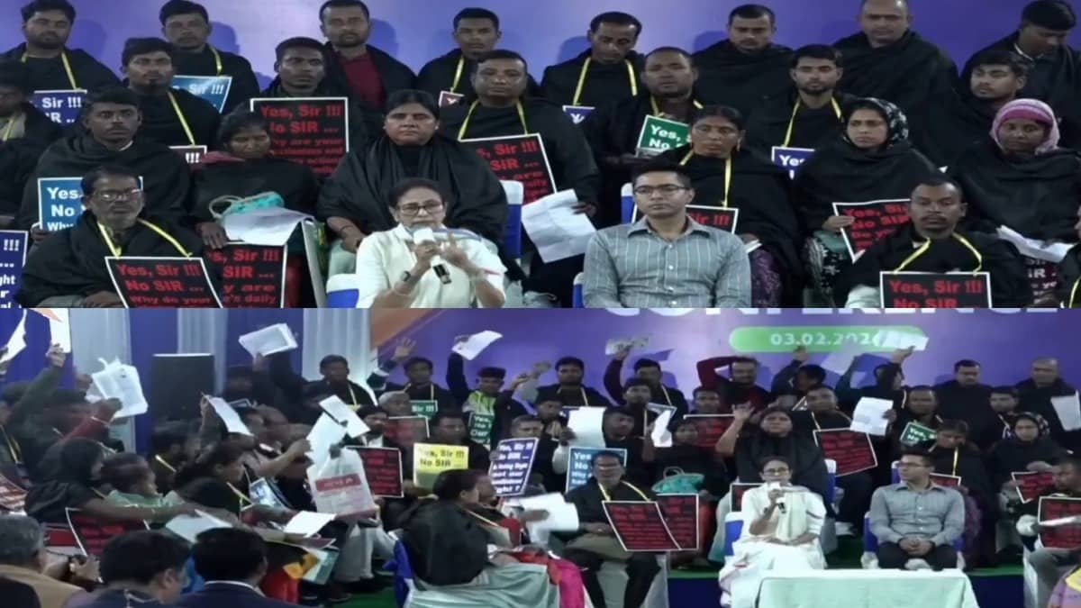 'Vindictively Deleted Names': Mamata Attacks Election Commission In Delhi Over SIR, Compares Poll Body To 'Parrot'