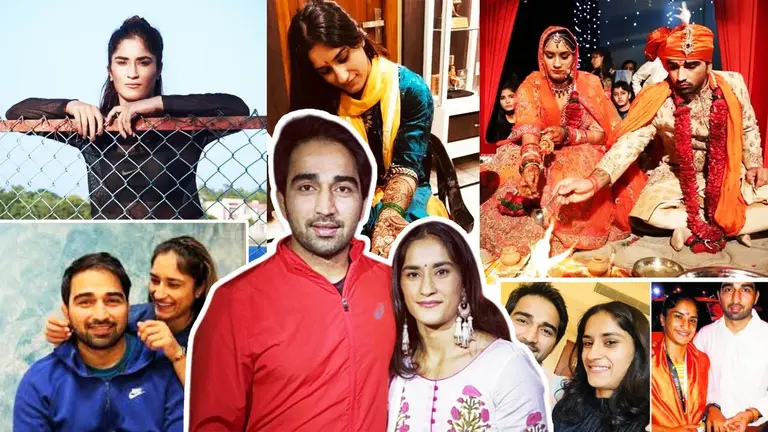 Photo Gallery: हड्डी तोड़ने की धमकी, शायरी; नीरज चोपड़ा की एंट्री, विनेश की लव-स्टोरी में कई ट्विस्ट Vinesh Phogat and Somveer Rathi