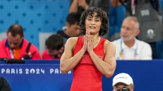 Vinesh Phogat at Paris Olympics