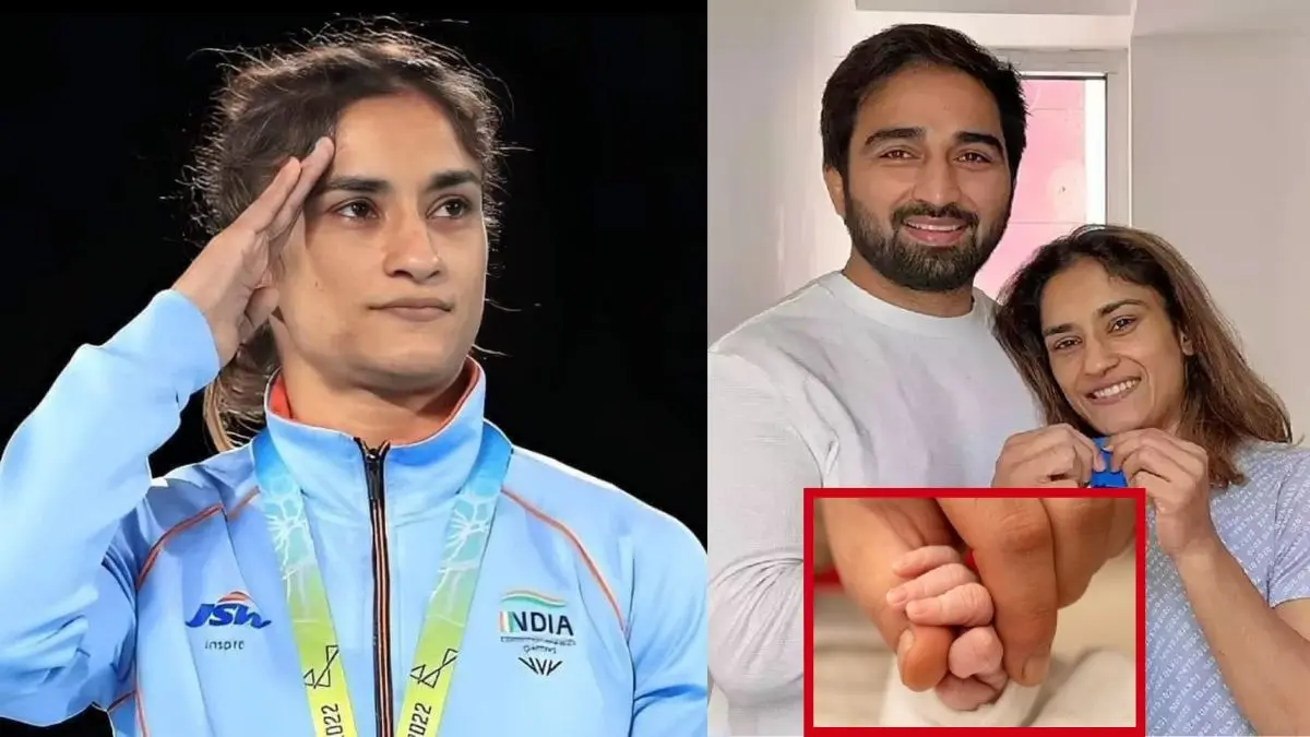 Vinesh Phogat becomes mother