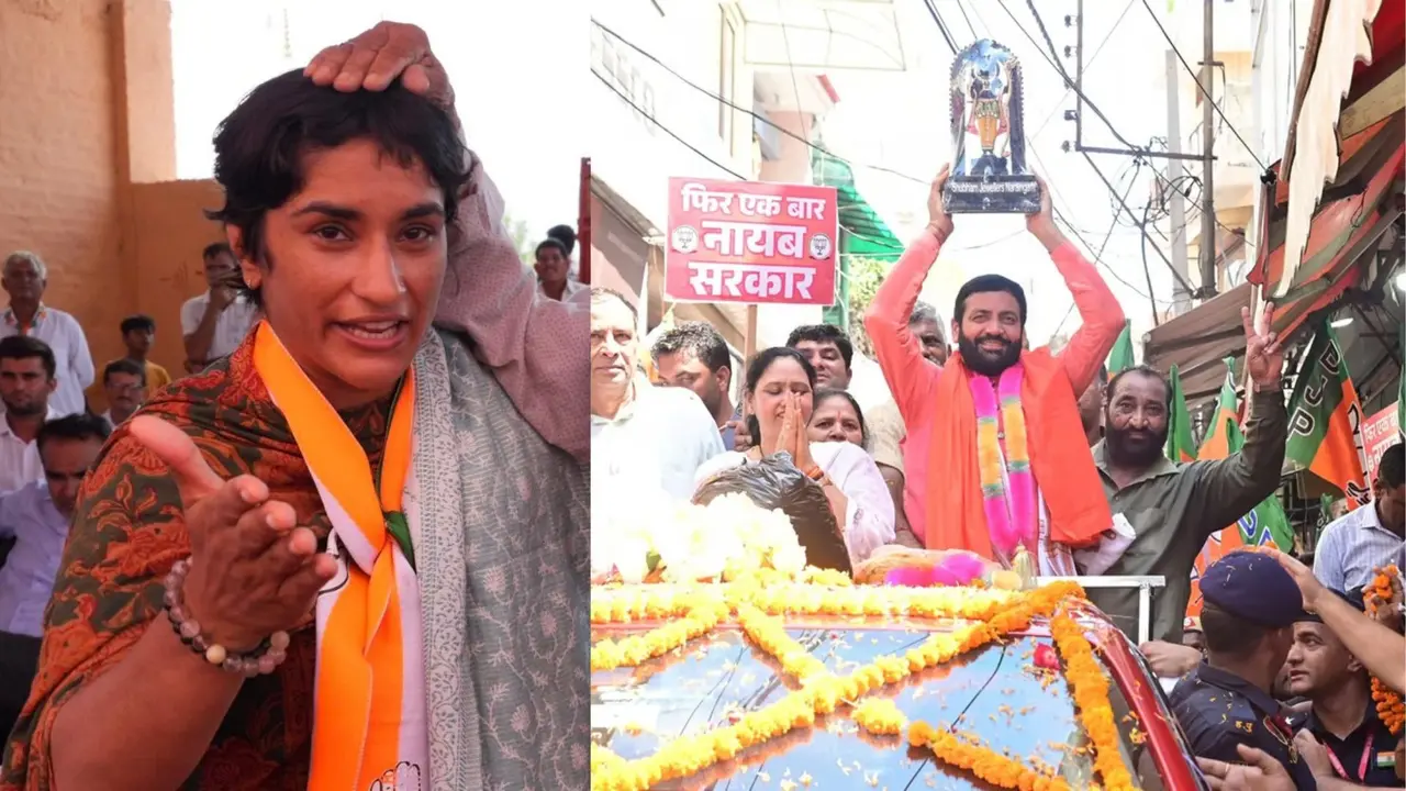 'इस बार जुलाना में सिर्फ...', सच होगा Vinesh Phogat का ये दावा? BJP भी लगातार दोहरा रही यही बात Vinesh Phogat made a big claim during the election campaign in Julana