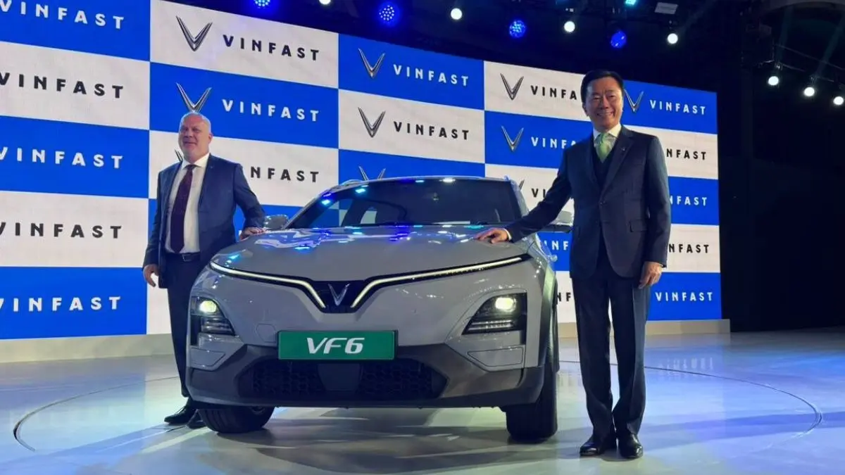 Vietnam's VinFast Enters India, Launches VF7 & VF6 Electric Cars vinfast