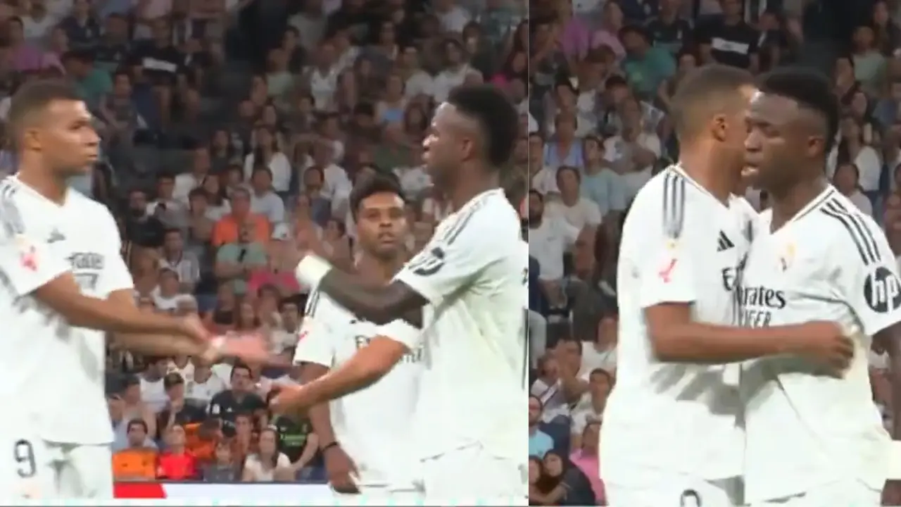 Vinicius Jr Unselfish Gesture For Kylian Mbappe In Real Madrid's La Liga Win Over Wins Hearts Vinicius Jr's incredible gesture for Kylian Mbappe