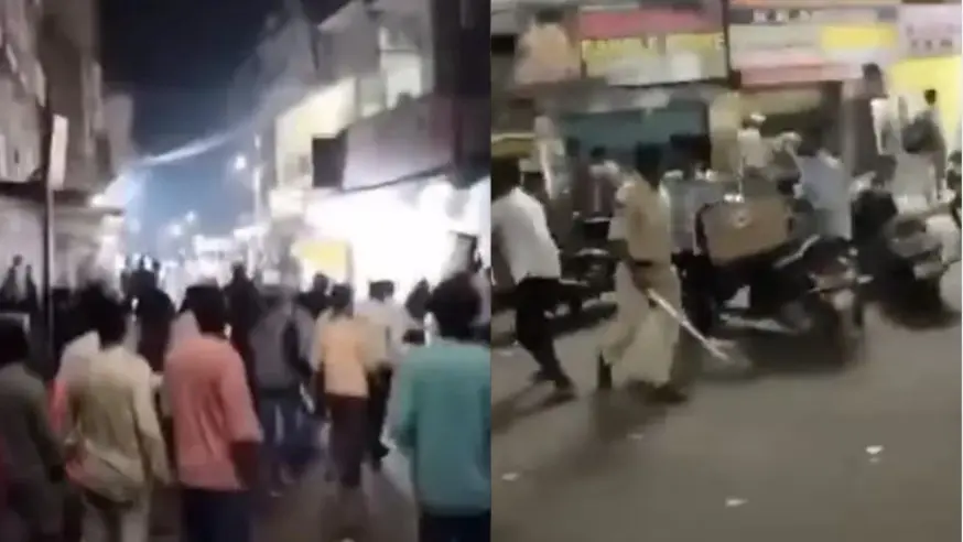 Violence erupted amid celebration