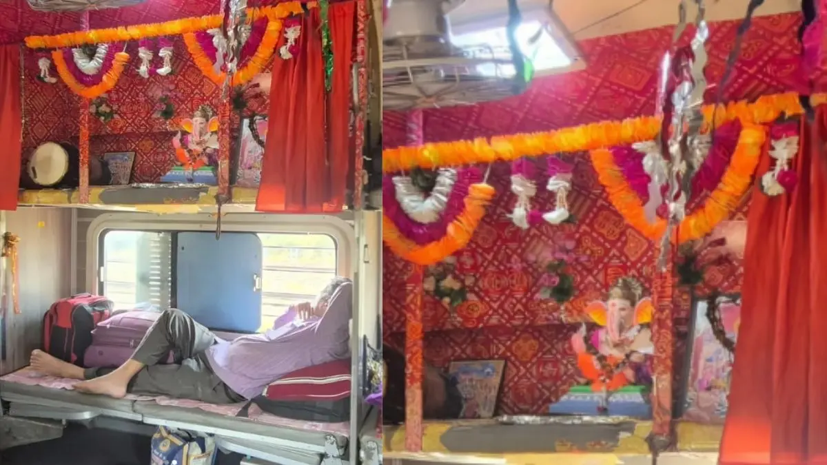 Viral Video: बिहार से निकली खास ट्रेन, जहां बप्पा के लिए रिजर्व है पूरी बर्थ और भक्ति में डूबे यात्री Viral