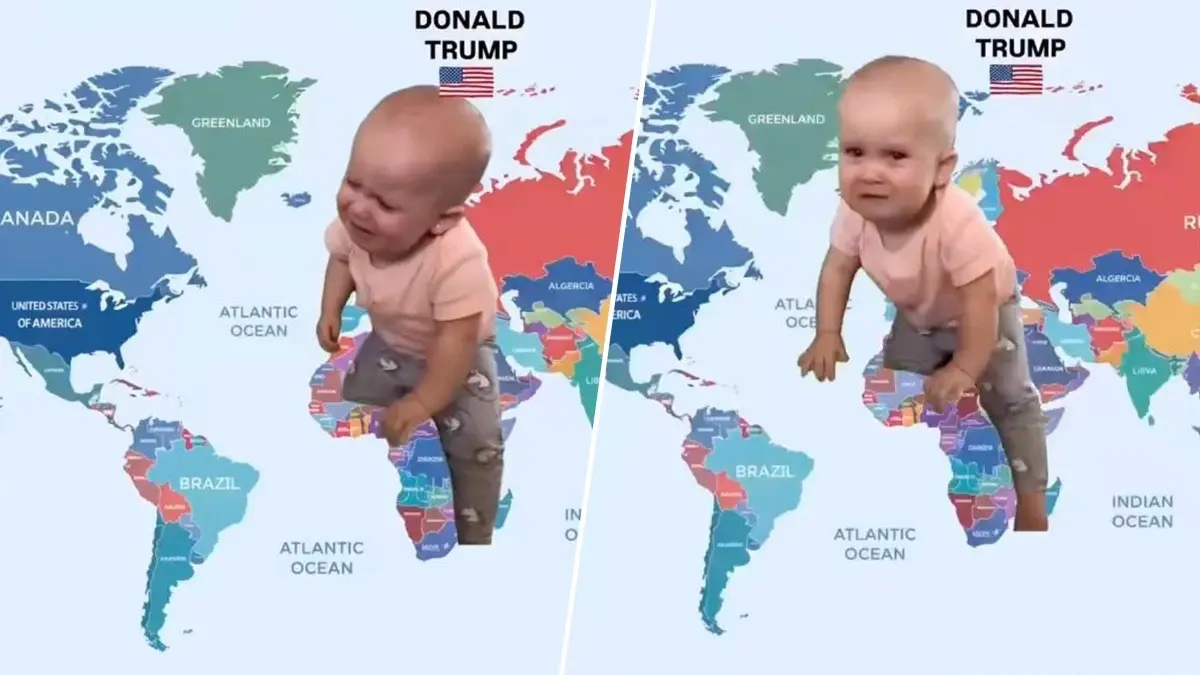 Viral Meme Captures Trump's Desperation For Greenland | WATCH Viral Meme Captures Trump's Desperation For Greenland | WATCH