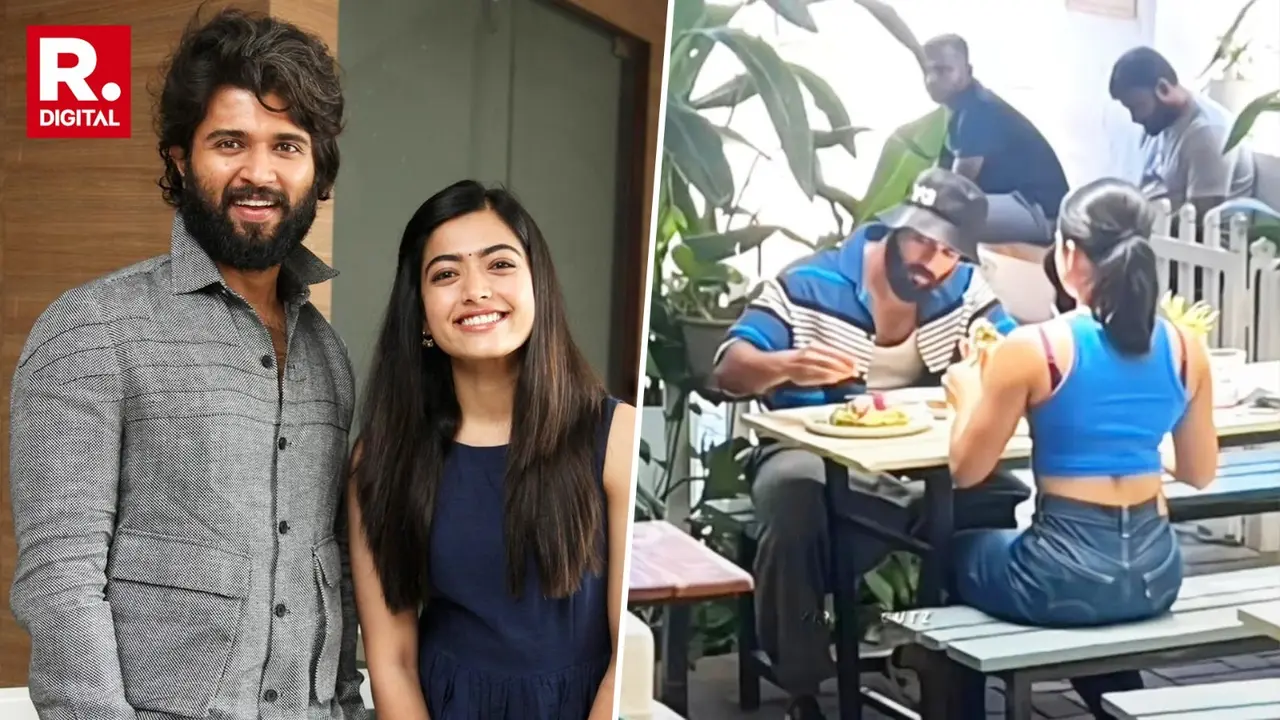 Rumoured Couple Vijay Deverakonda, Rashmika Mandanna's Lunch Date Photo Goes Viral Viral photo of Vijay-Rashmika's date