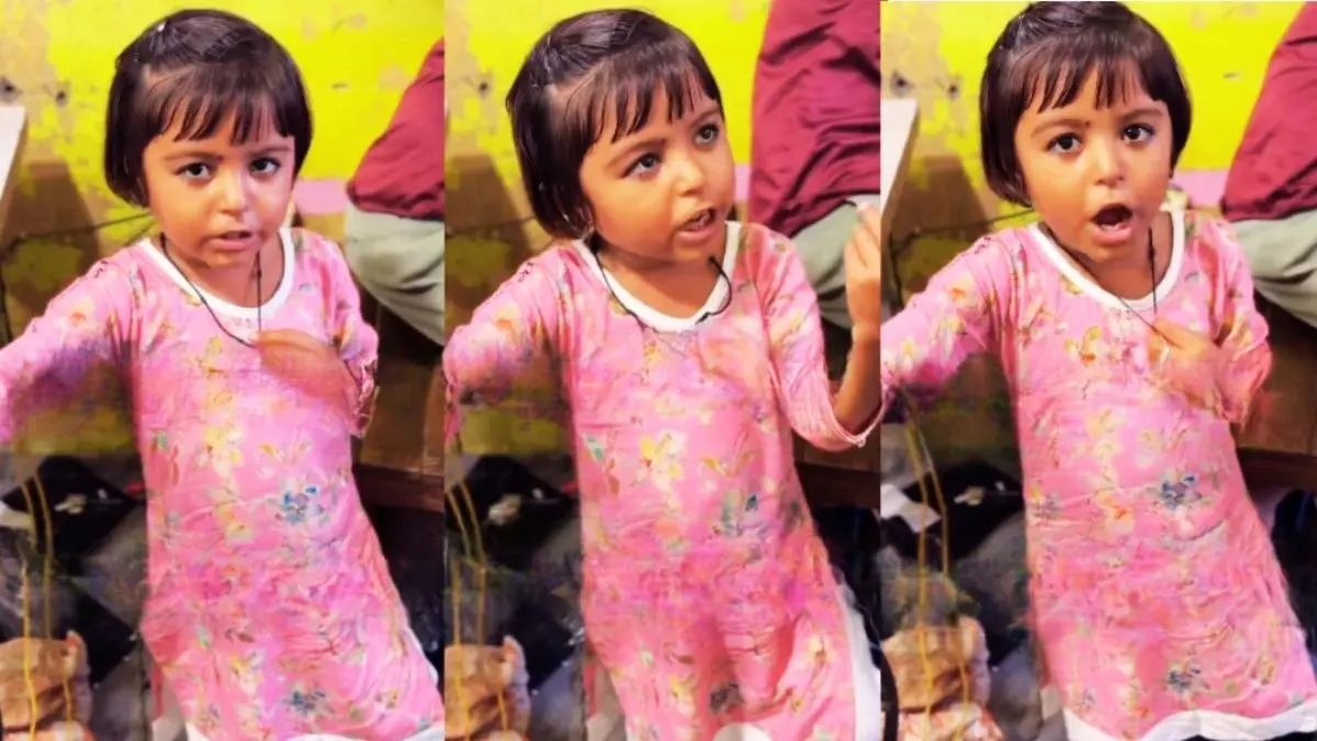 VIRAL: डर तो इसके खून में ही नहीं... चोरी का आरोप लगने पर छोटी बच्ची ने तरह-तरह के मुंह बनाकर ऐसे दिया जवाब, VIDEO देख छूट जाएगी हंसी Viral Video