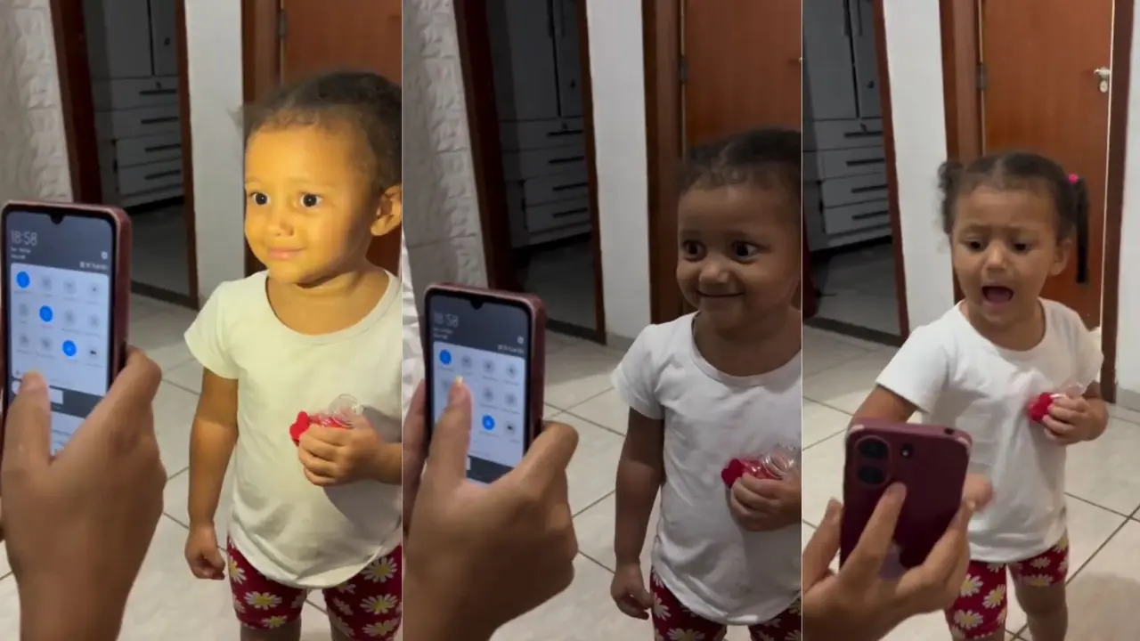 VIRAL: फोटो के लिए पोज दे रही थी बच्ची, तभी हुआ कुछ कि हिल गई मासूम... मजेदार प्रैंक VIDEO देख लोगों की छूटी हंसी Viral Video