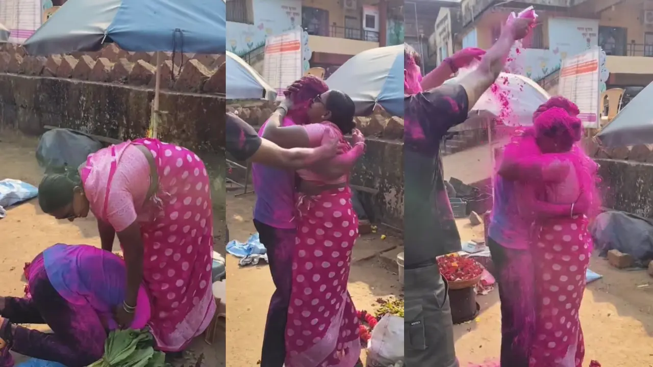 फुटपाथ पर सब्जी बेचती मां के चरणों में गिरा बेटा, CRPF में चयन की खुशखबरी सुन आंसू छलक आए... दिल छू लेने वाला VIDEO VIRAL Viral Video